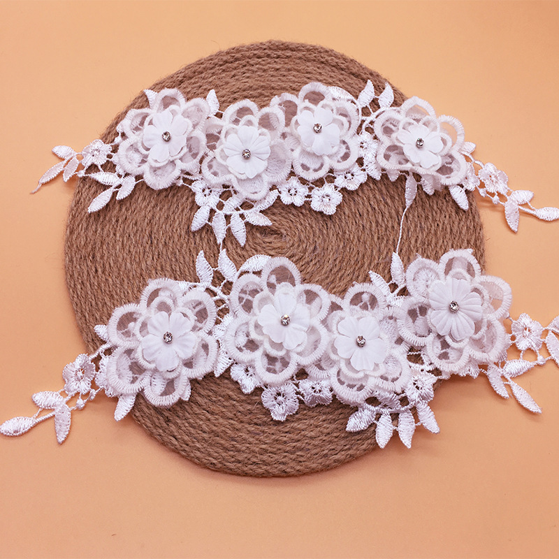 Applique Patch Flower - 2 paia/lotto maglia alla moda costume