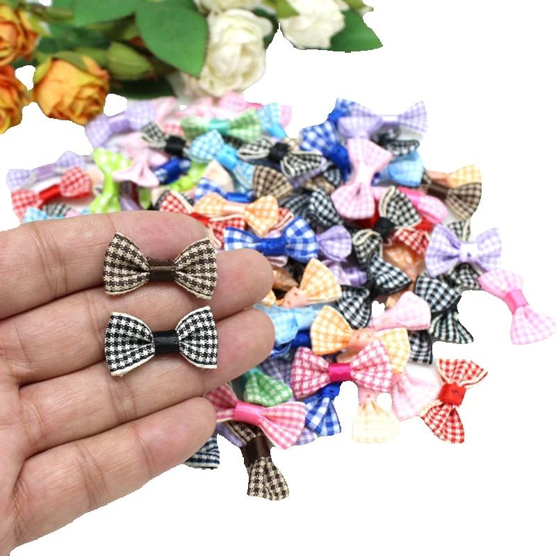 Embellishments For Scrapbooking - 30 Pezzi/Lotto Fiocchi in Nastro di