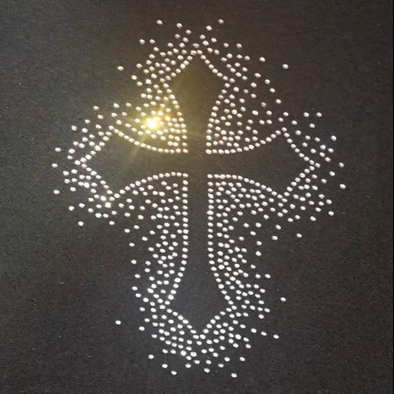 Hotfix Rhinestone Sheet - Ferro con strass sui trasferimenti, adesivi