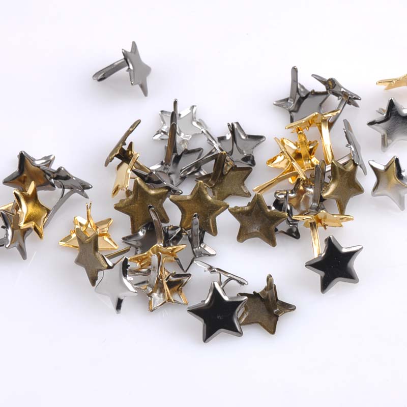 Embellishments For Scrapbooking - 50 pz misto Pastel Star Brad