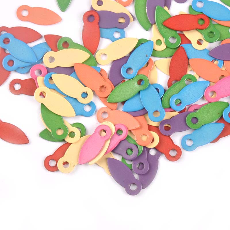 Embellishments For Scrapbooking - 100 Pezzi Brads Multicolore per Scrapbooking,