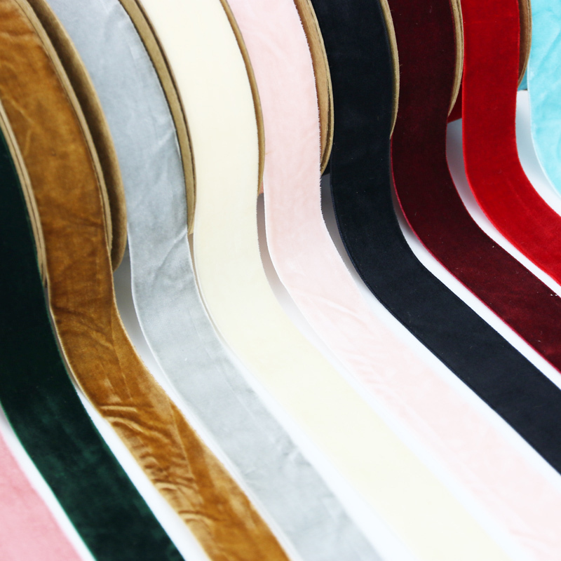 Velvet Ribbon Roll - (10 metri/rotolo) Nastro di velluto da