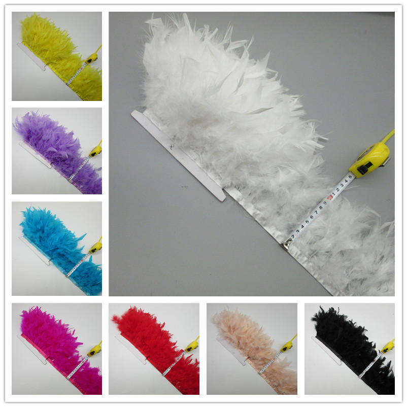 2 Iarde di Piume di Tacchino,  - Feather Trim Marabou recensione e prezzo