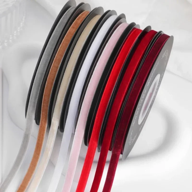 Nastro in Velluto Largo 6mm, 5 - Velvet Ribbon Roll recensione e prezzo