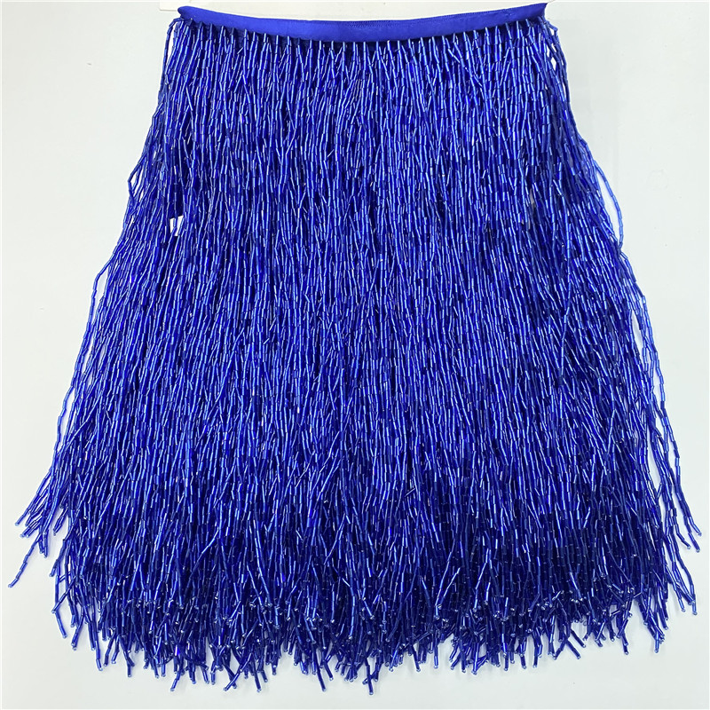 2metros/lot 30cm di larghezza  - Beaded Trim Fringe recensione e prezzo