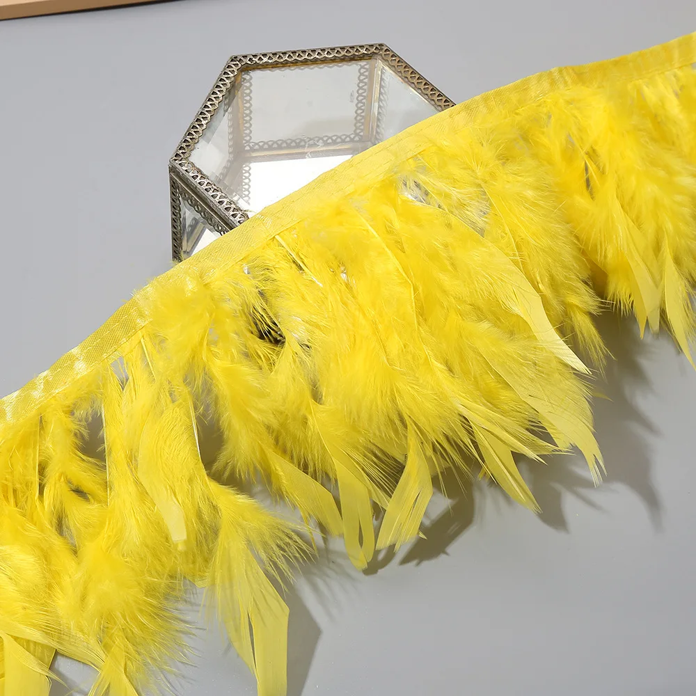 10 Metri di Piume di Tacchino  - Feather Trim Marabou recensione e prezzo