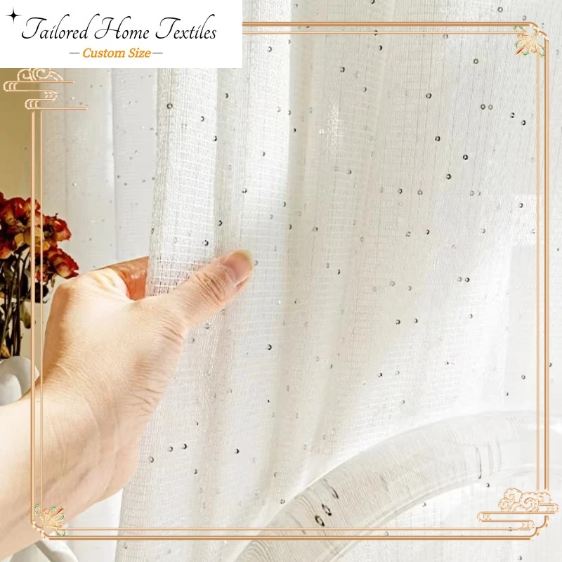Tende trasparenti francesi per - Sequin Fabric Panel recensione e prezzo