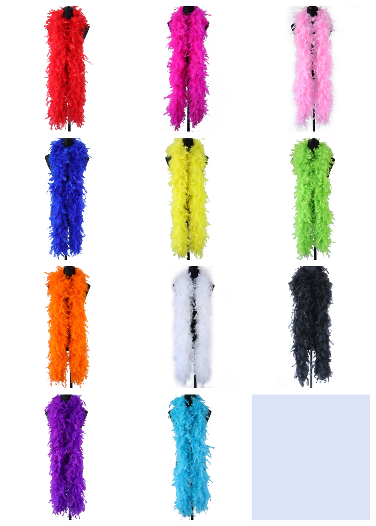 Boa di piume di tacchino da 2m - Feather Trim Marabou recensione e prezzo