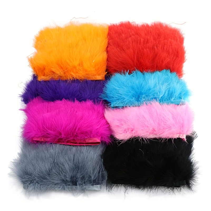 Nastro con Frange di Piume di  - Feather Trim Marabou recensione e prezzo