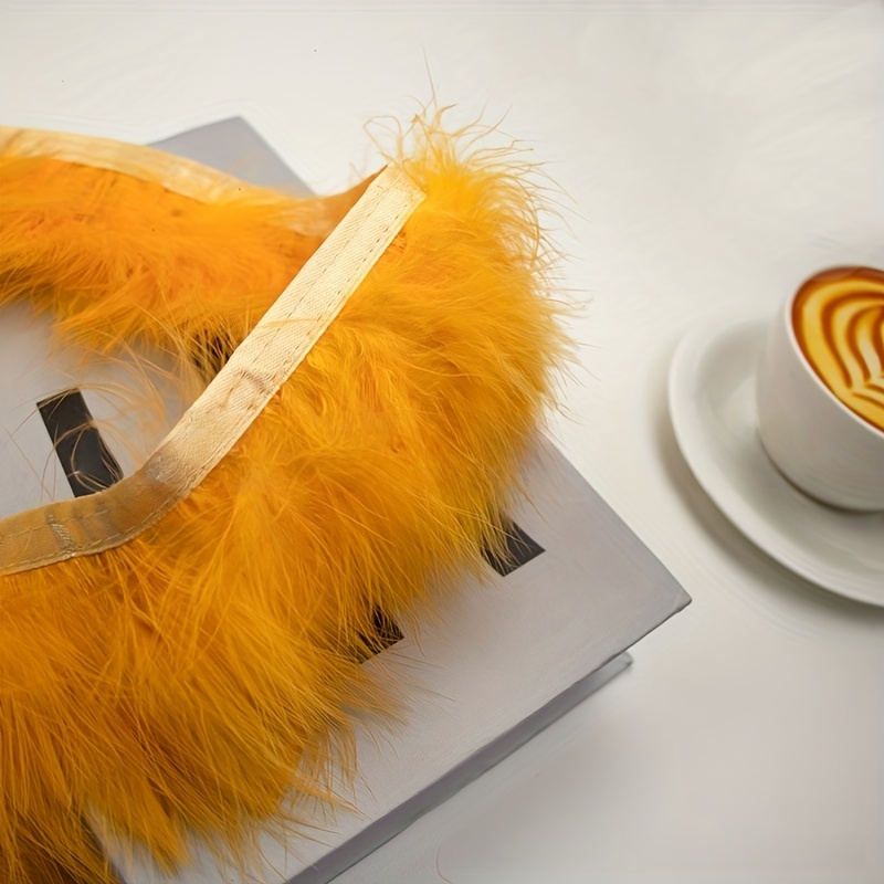 Nastro con Frange di Piume di  - Feather Trim Marabou recensione e prezzo