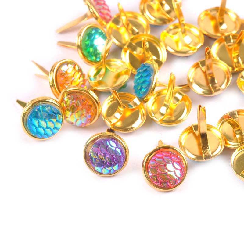 13x13mm 20 Pz Mix Squama Patte - Embellishments For Scrapbooking recensione e prezzo