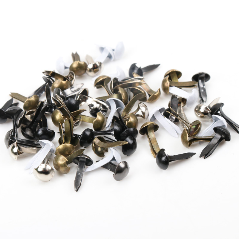 100 pz Misto Rotondo In Metall - Embellishments For Scrapbooking recensione e prezzo