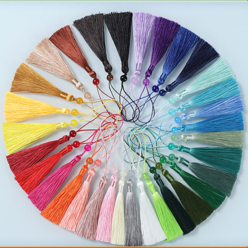 5-100 pezzi segnalibro nappe c - Beaded Trim Fringe recensione e prezzo