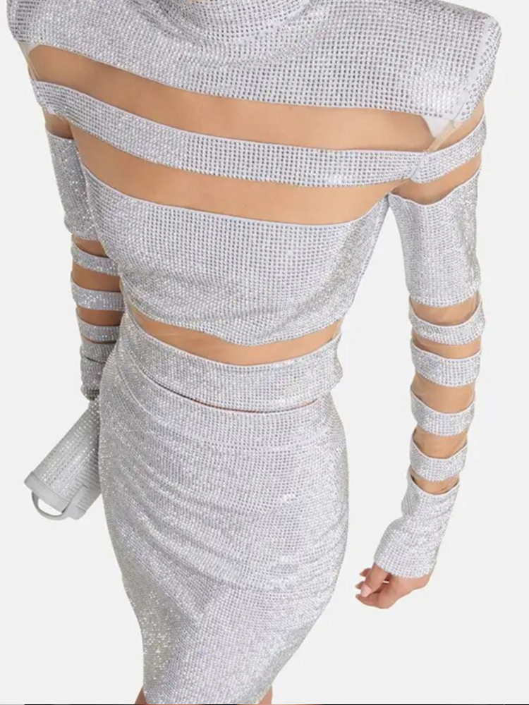 Set sexy di fasciatura con pan - Sequin Fabric Panel recensione e prezzo