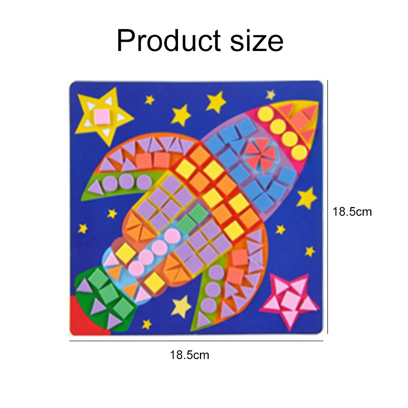 Fogli di mosaico in schiuma 3D - Embellishments For Scrapbooking recensione e prezzo