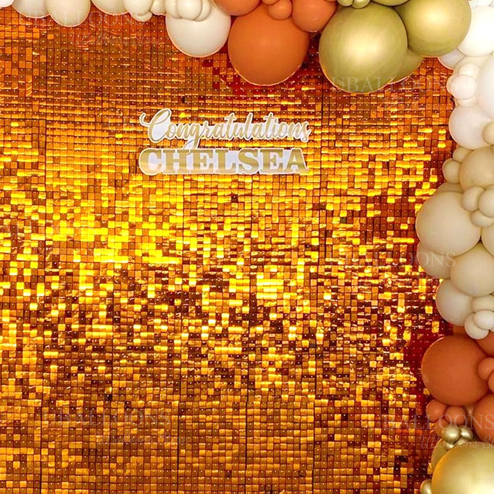 Pannelli per fondale da parete - Sequin Fabric Panel recensione e prezzo