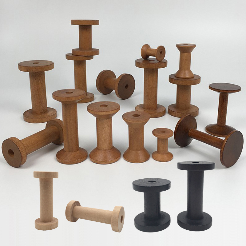 10 pz/set bobine di legno natu - Organza Ribbon Spool recensione e prezzo