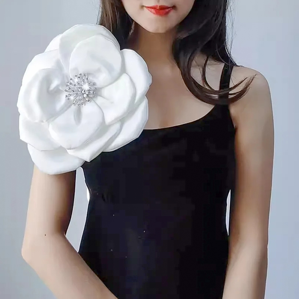 Nuovo 29cm 3D Big Flower Lace  - Applique Patch Flower recensione e prezzo