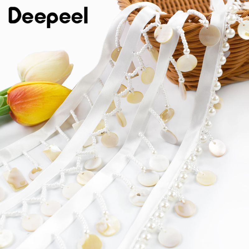 4/10 Metri 3/4 centimetri di P - Beaded Trim Fringe recensione e prezzo