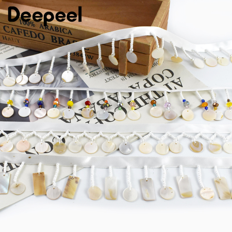 4/10 Metri 3/4 centimetri di P - Beaded Trim Fringe recensione e prezzo