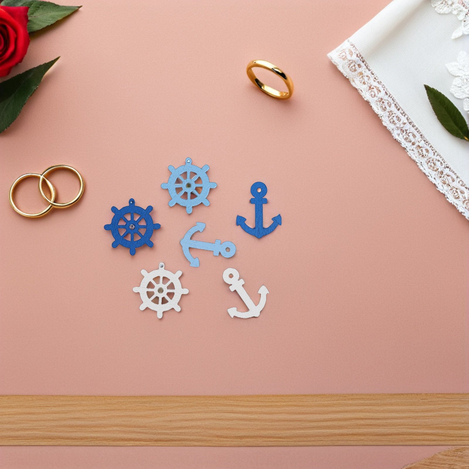 100 Pezzi Mini Ciondoli Ancora - Embellishments For Scrapbooking recensione e prezzo