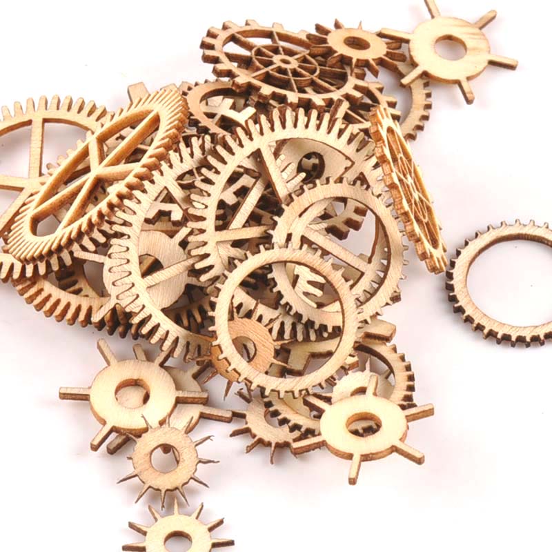 20-40mm 36pcs Mestiere di Legn - Embellishments For Scrapbooking recensione e prezzo