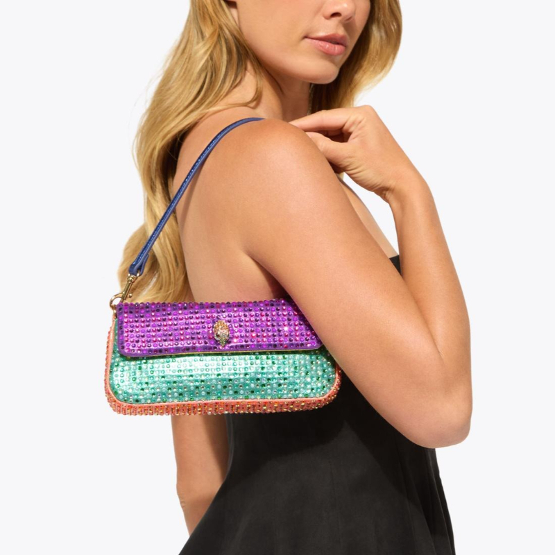 Borsa a Tracolla di Lusso da D - Sequin Fabric Panel recensione e prezzo