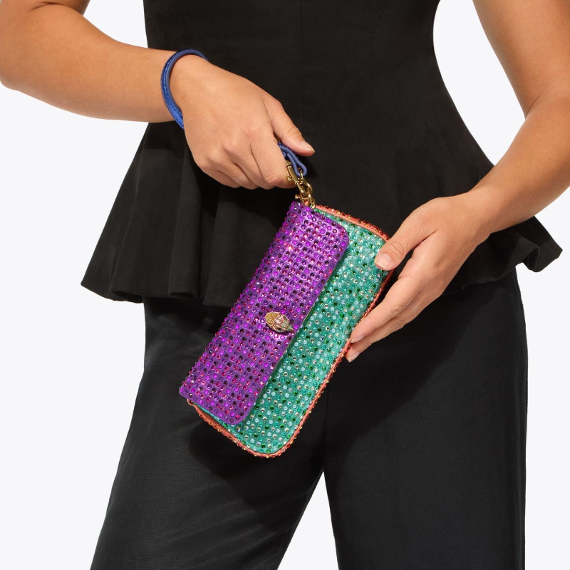 Borsa a Tracolla di Lusso da D - Sequin Fabric Panel recensione e prezzo