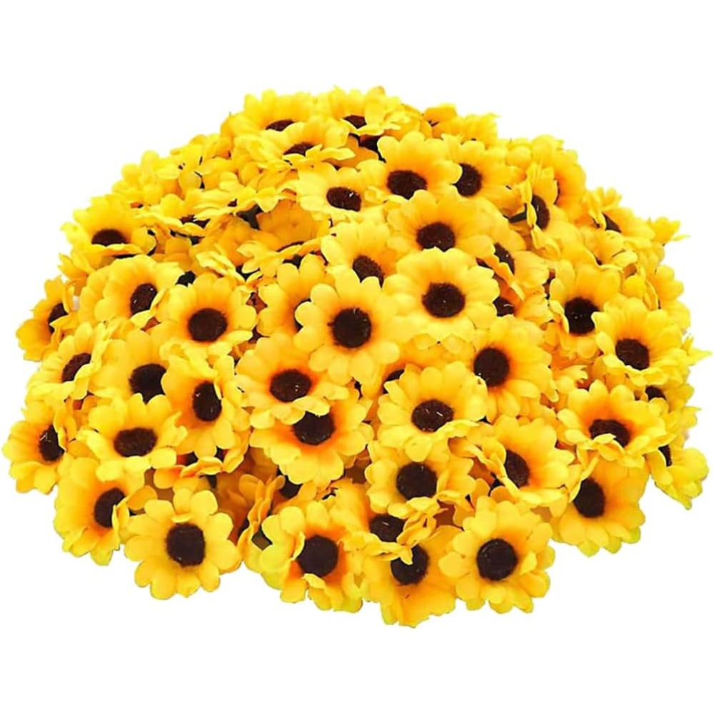 100 Pezzi Mini Girasoli Artifi - Craft Embellishment recensione e prezzo
