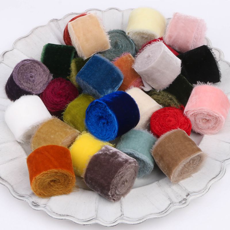 1M/rotolo Floccaggio Nastro di - Velvet Ribbon Roll recensione e prezzo