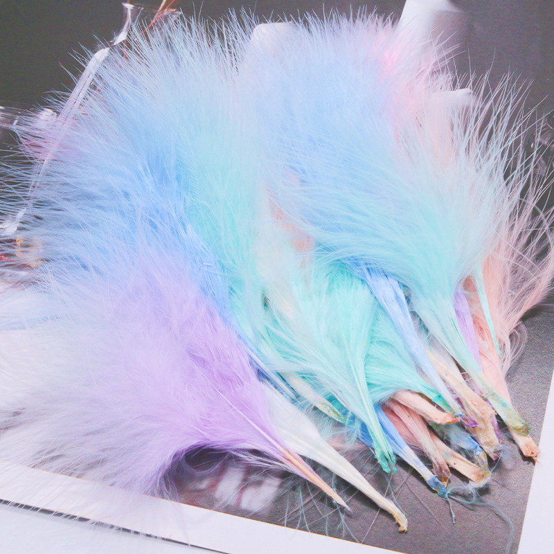 8-12cm Plumas colorati natural - Feather Trim Marabou recensione e prezzo