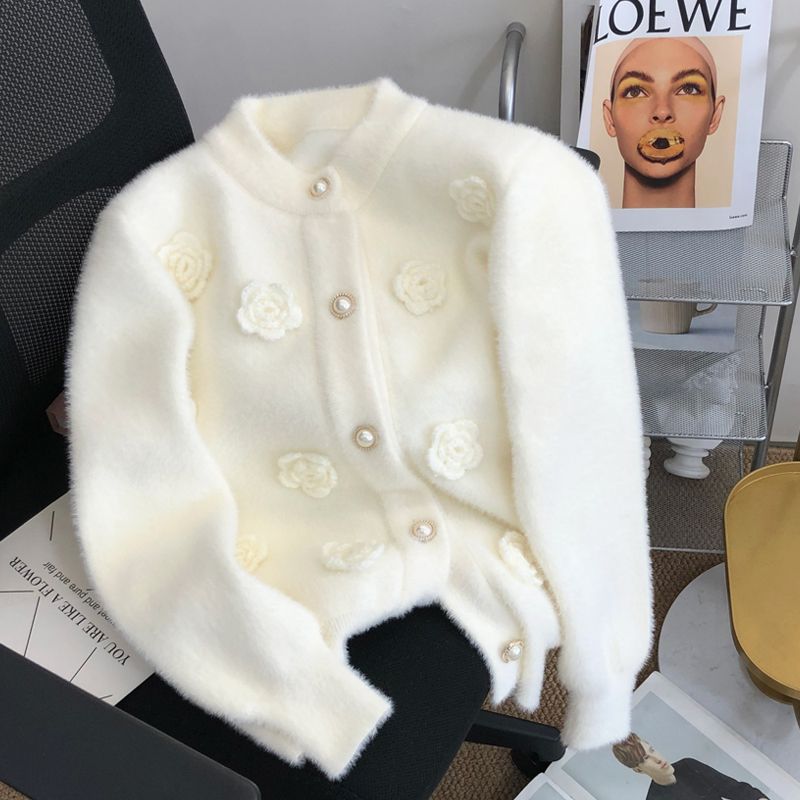 Nuovo maglione bianco Super im - Applique Patch Flower recensione e prezzo