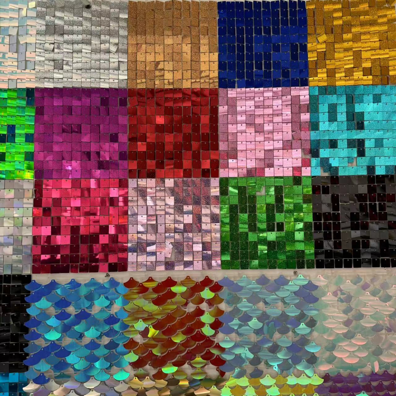 Pannelli per fondale da parete - Sequin Fabric Panel recensione e prezzo
